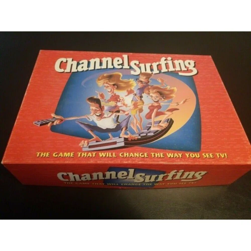 Channel Surfing Family Board Game (1994,